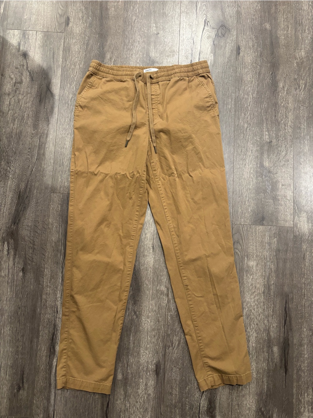 Sonoma Men's Drawstring Joggers in Tan Brown